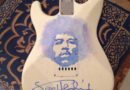 Jimi Hendrix Custom Hand-Painted & Professionally Setup & Super-Playing Stratocaster!