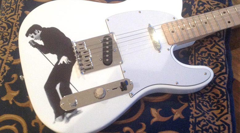 Elvis Presley 50’s Rocker Custom Re-styled Fender Squire Telecaster