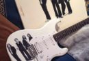 Customised Beatles Guitar || Beatles Re-Styled Hand-Detailed Squire Fender Stratocaster