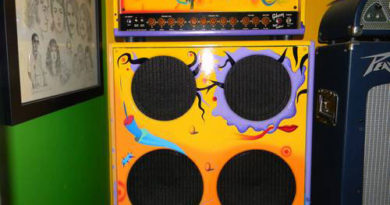 Custom Painted Guitar Amplifier & Guitar!