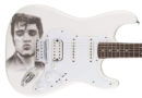 Custom Elvis Presley Painted Guitar Stratocaster