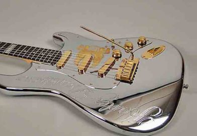 Chrome Harley Davidson Fender Stratocaster